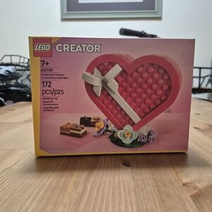 LEGO Creator Valentine's Day Heart Box
